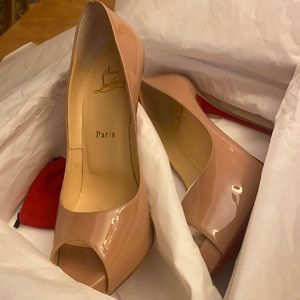 Christian Louboutins- Nude